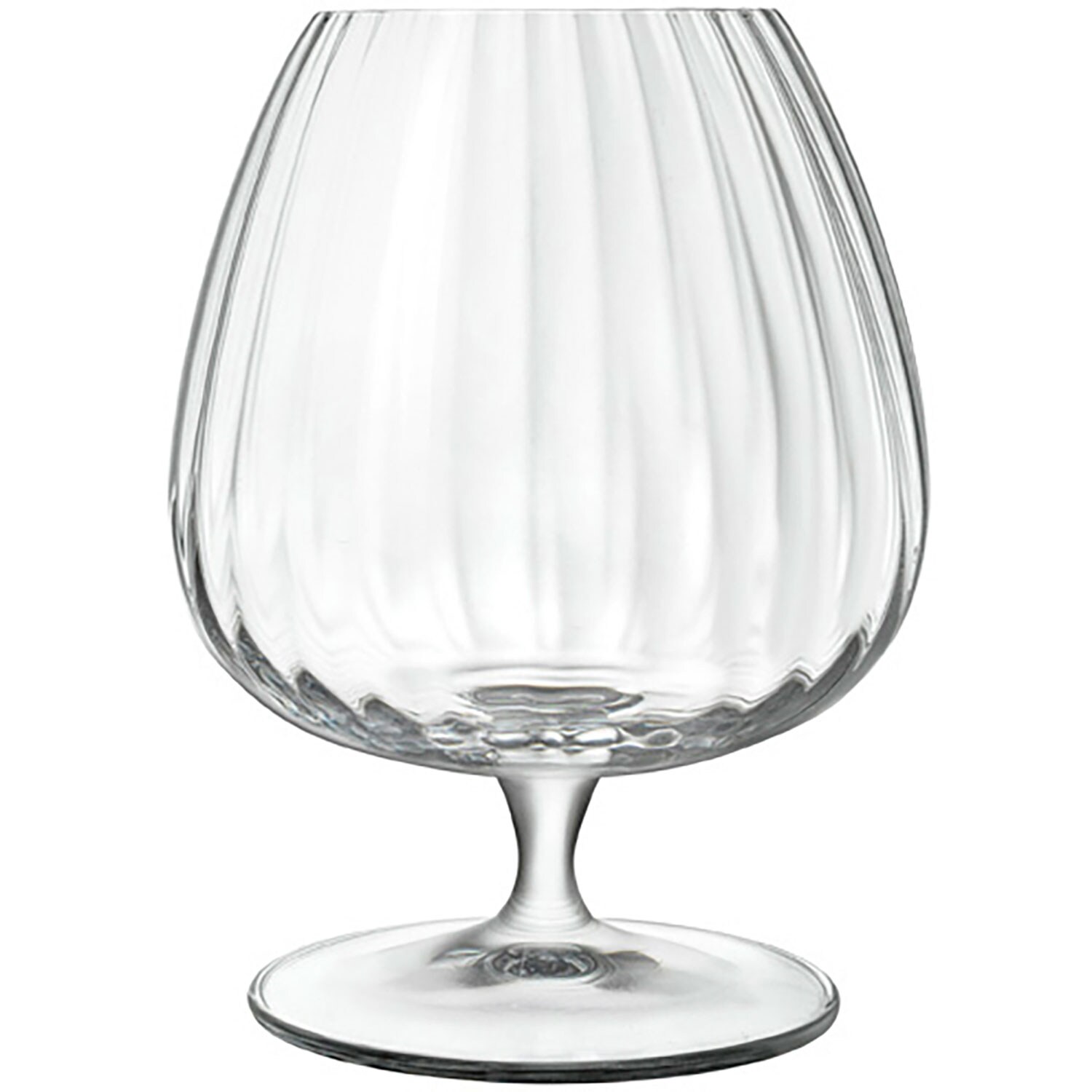 Luigi Bormioli Optica Cognac Glas 46.5 Cl 4-pack - Whiskeyglas & Cognacglas Kristallglas Klar