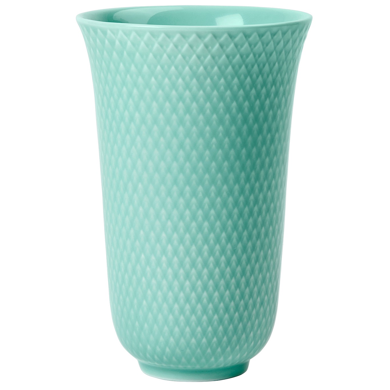 Rhombe Color Vas H15 cm, Aqua
