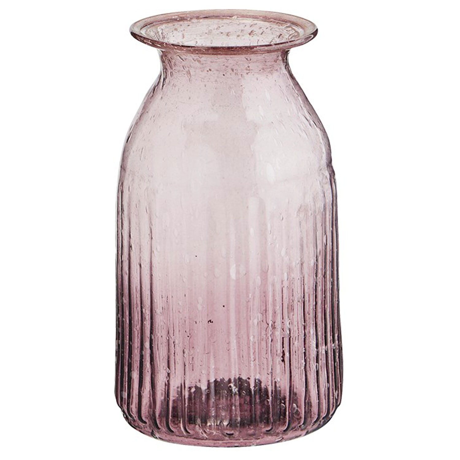Madam Stoltz Vas 13 Cm - Vaser Återvunnet Glas Lila