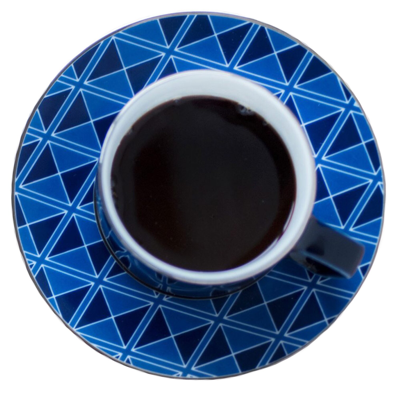Magnor Tokyo Origami Fat Ø15 Cm - Kaffefat & Tefat Porslin Blå