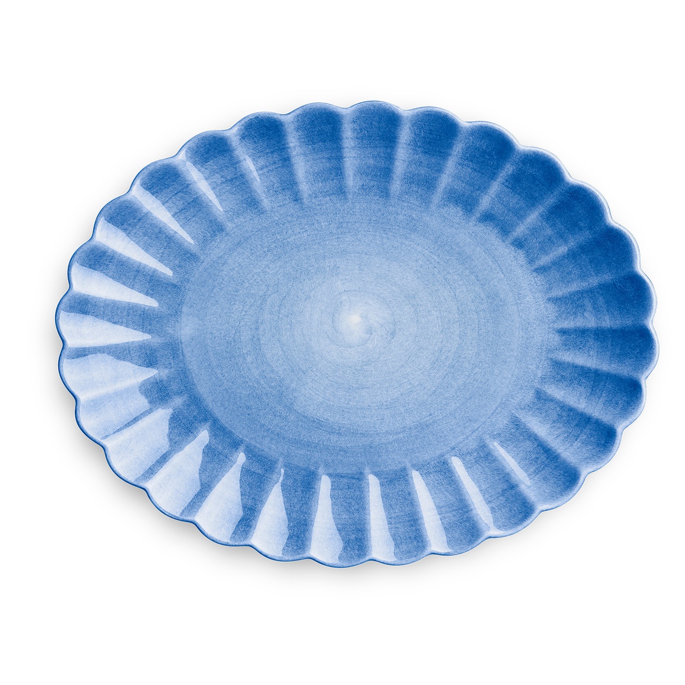 Oyster Fat 35x30 cm, Ljusblå