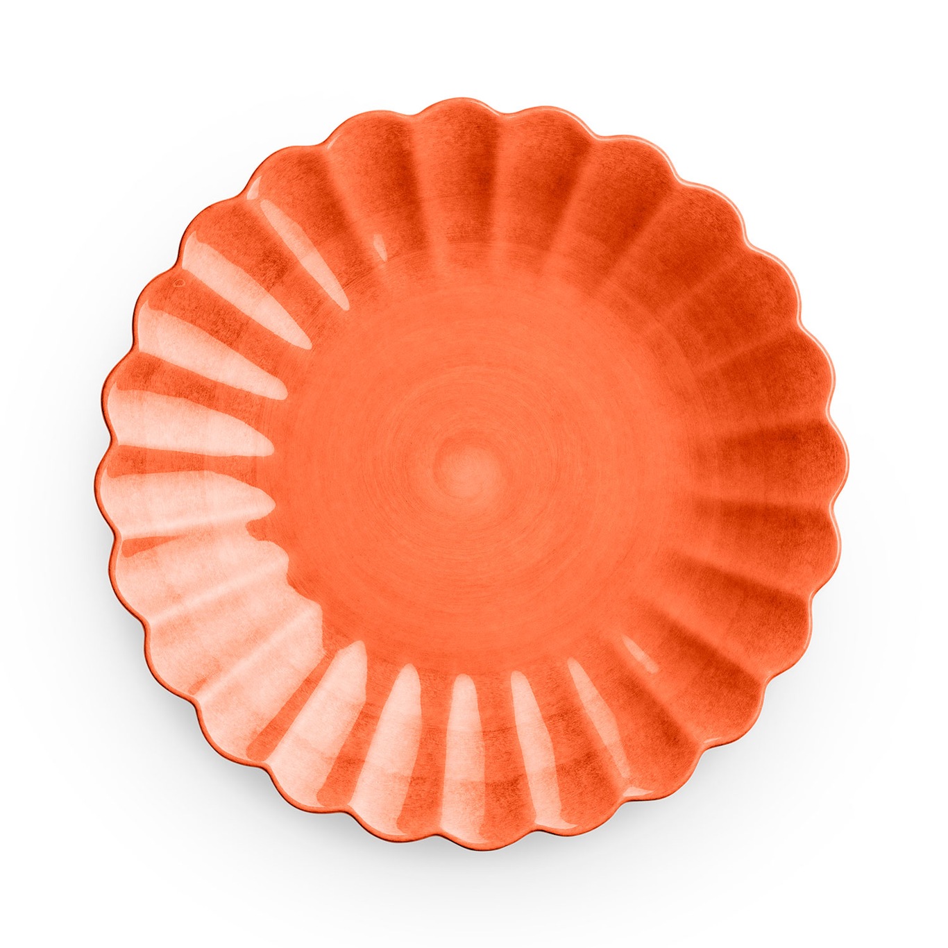 Oyster Tallrik, Orange, 20 cm