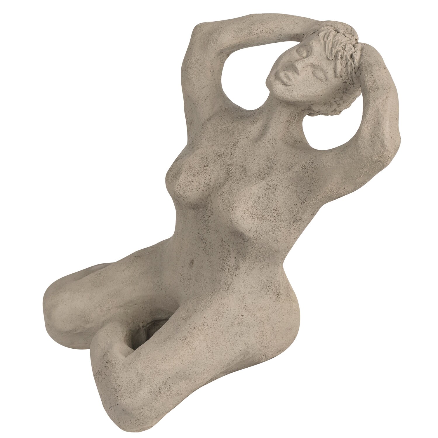 Mette Ditmer Art Piece Gaia Skulptur - Skulpturer Stenharts Sand