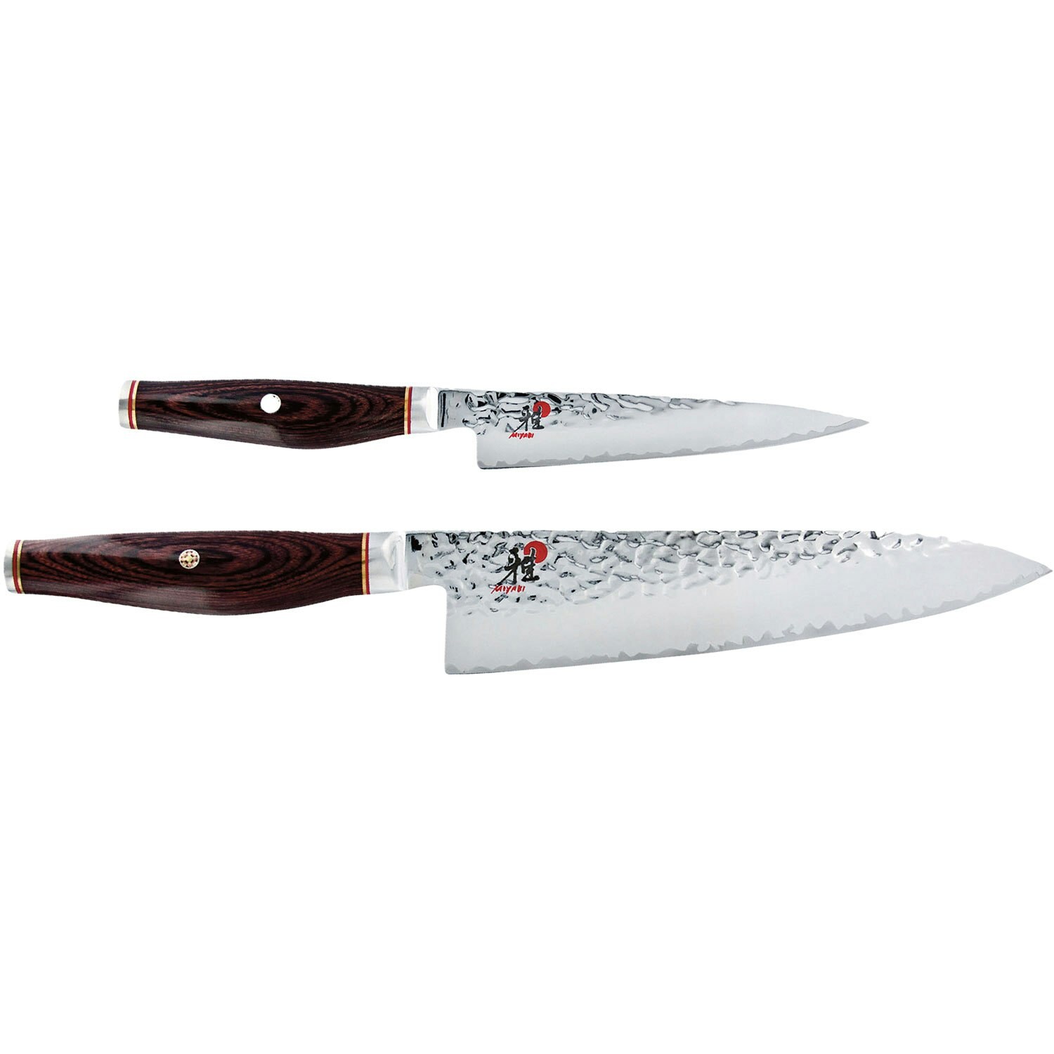 Miyabi Artisan 6000mct Knivset 2 Delar - Knivset Rostfritt Stål Trä