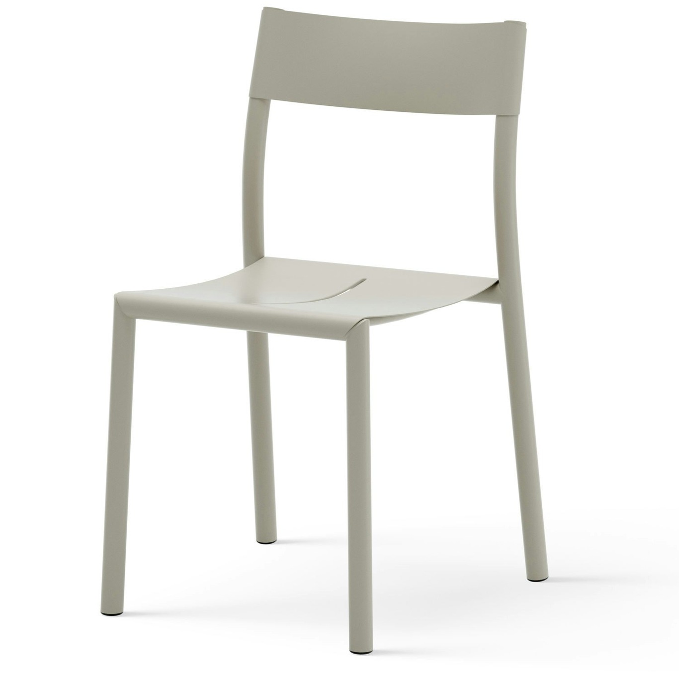 May Chair, Outdoor, Steel, Light Grey