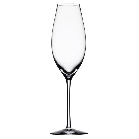 Orrefors Difference Sparkling Champagneglas 32 Cl - Champagneglas Munblåst Glas Klar