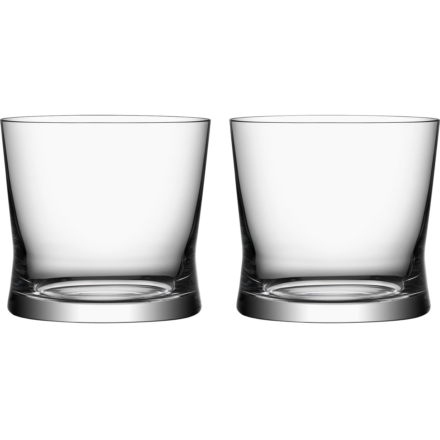 Orrefors Grace Double Old Fashioned Whiskeyglas 39 Cl 2-pack - Whiskeyglas & Cognacglas Munblåst Glas Klar