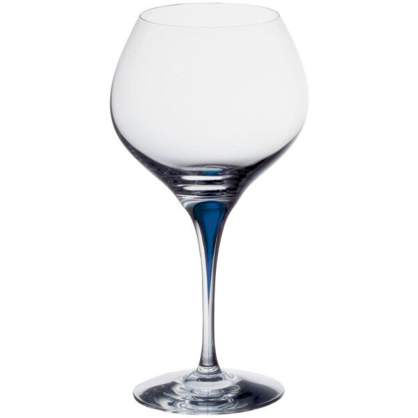 Orrefors Intermezzo Blå Bouquet Vinprovarglas 70 Cl - Vinglas Munblåst Glas Klar