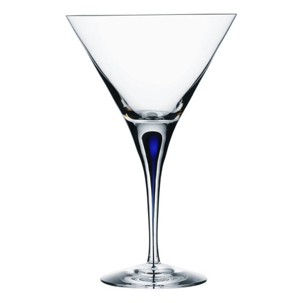 Orrefors Intermezzo Blå Martiniglas 25 Cl - Martiniglas & Cocktailglas Klar