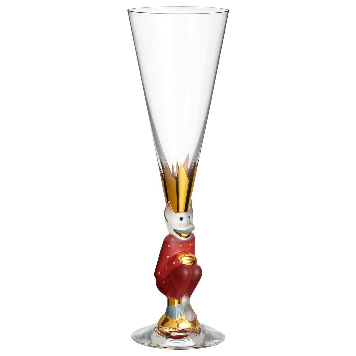 Nobel The Sparkling Devil Champagneglas 19 cl, Röd