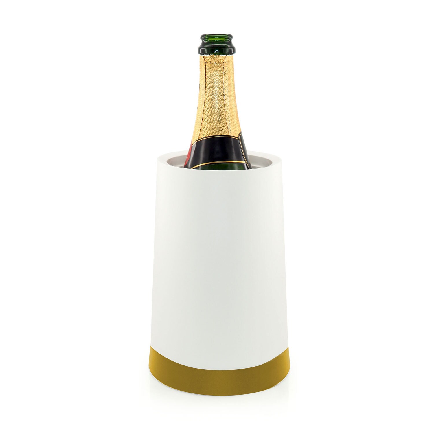 Pulltex Vinkylare Med Separat Gel /guld - Vinkylare & Champagnekylare Plast Svart