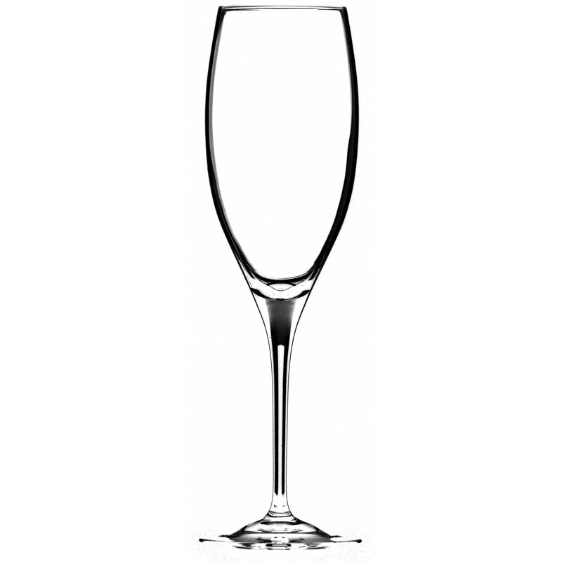 Riedel Vinum Cuvée Prestige Champagneglas 2-pack 23 Cl - Champagneglas Kristallglas Klar