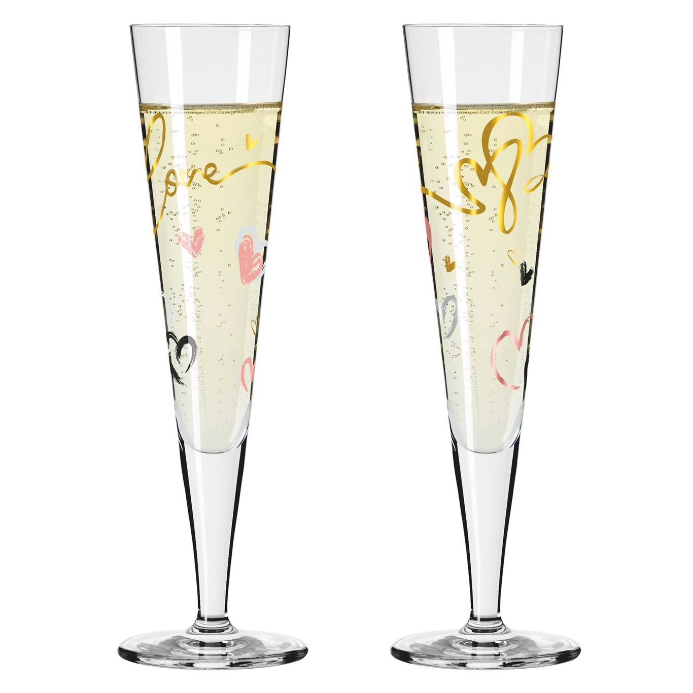 Goldnacht Champagneglas 2-pack, H23