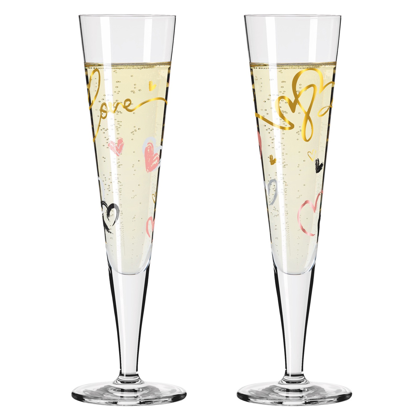 Goldnacht Champagneglas 2-pack, 2023