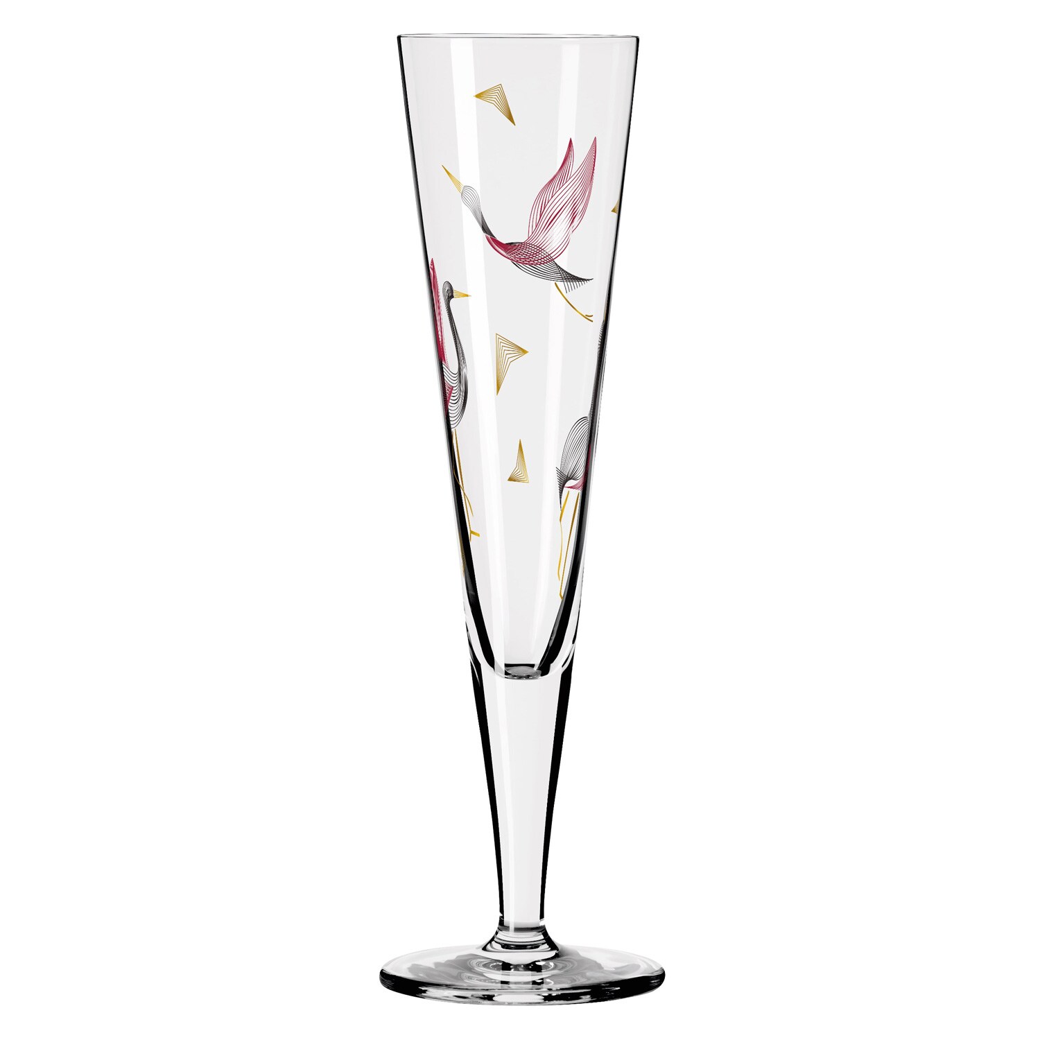 Ritzenhoff Goldnacht Champagneglas No: 15 - Champagneglas Kristallglas Klar