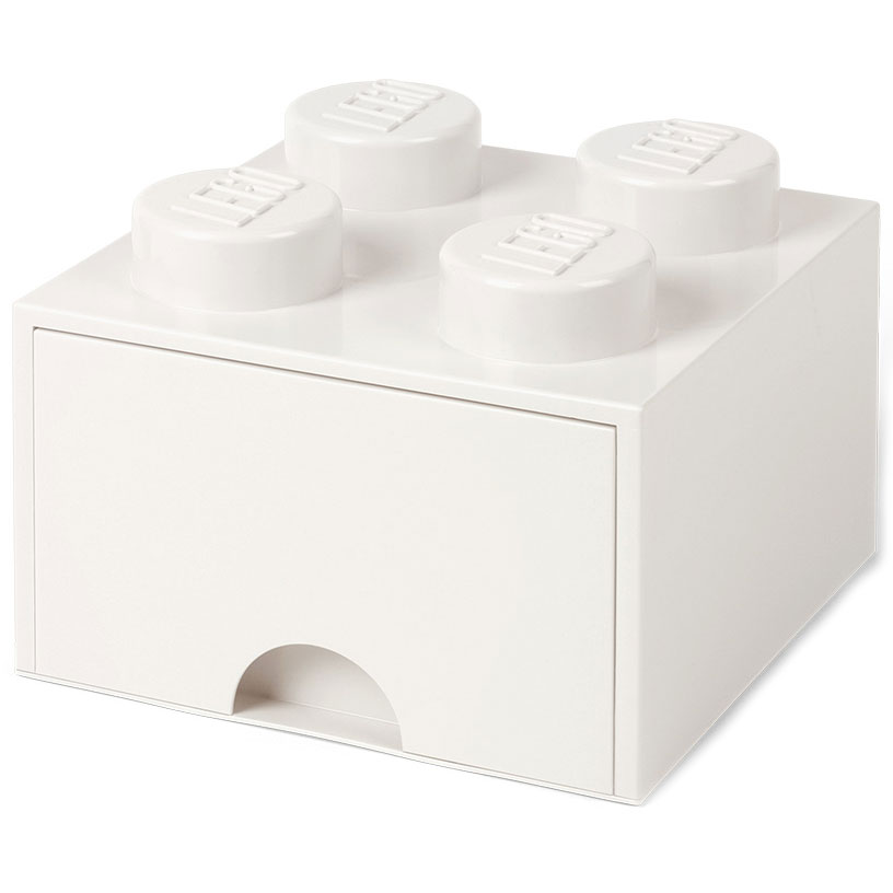 LEGO® Låda 4 Knoppar, Vit