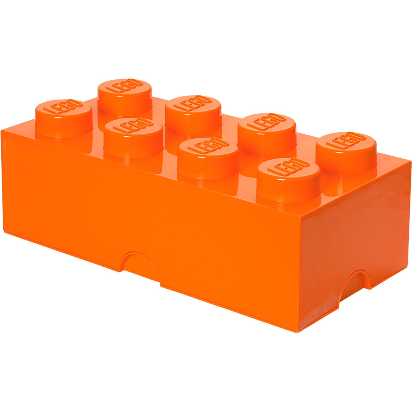 LEGO® Förvaringslåda 8 Knoppar, Bright Orange