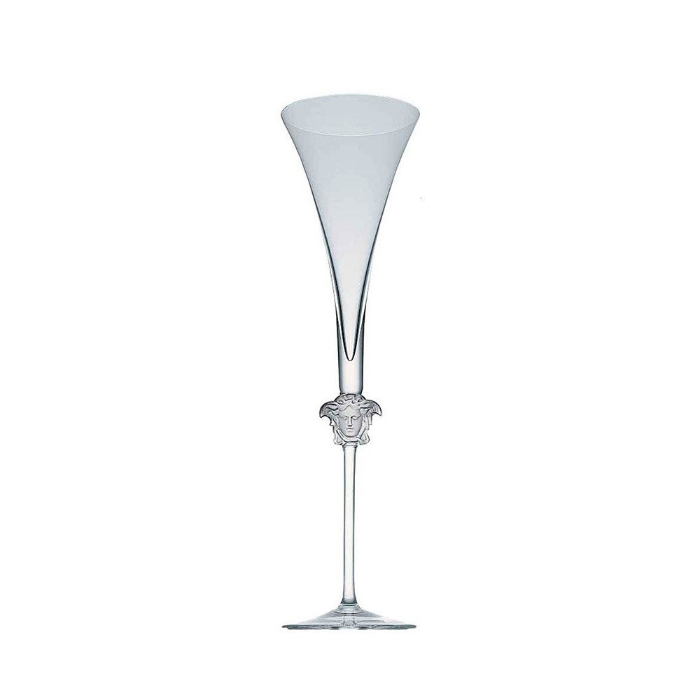Versace Medusa Luminere Champagne 19 Cl - Champagneglas Klar