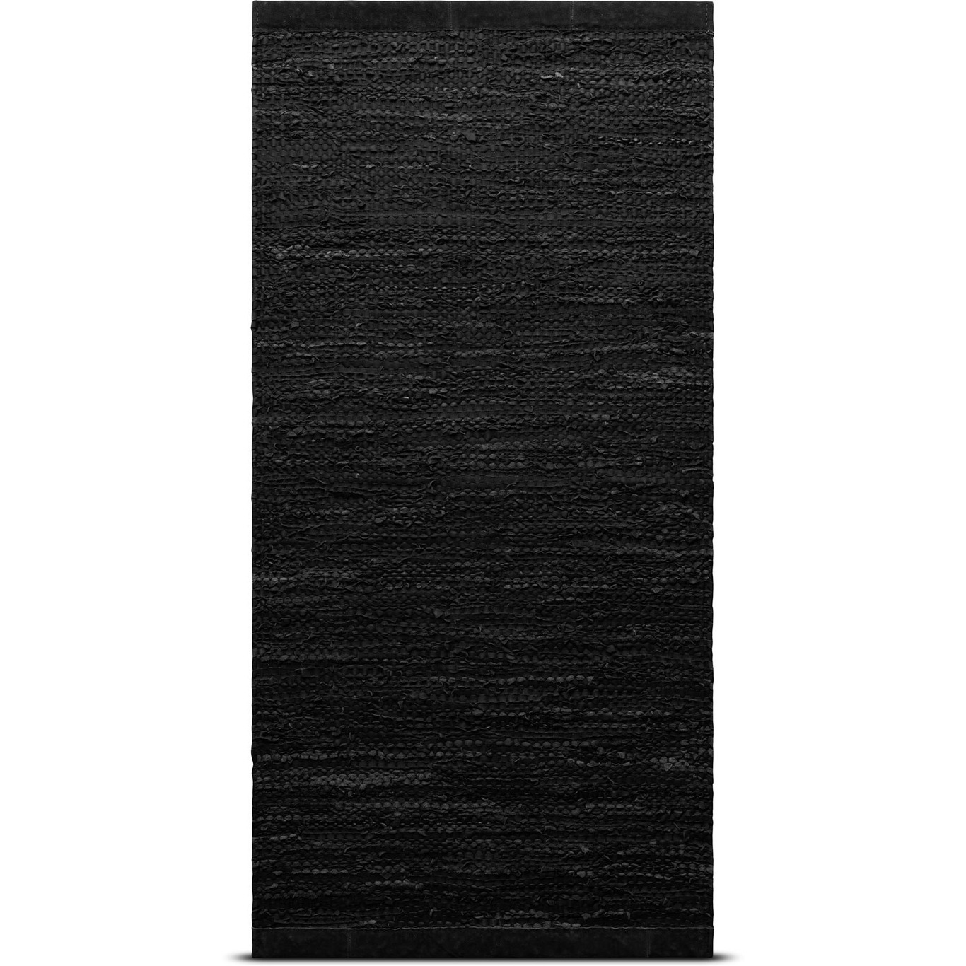 Leather Matta 65x135 cm, Black