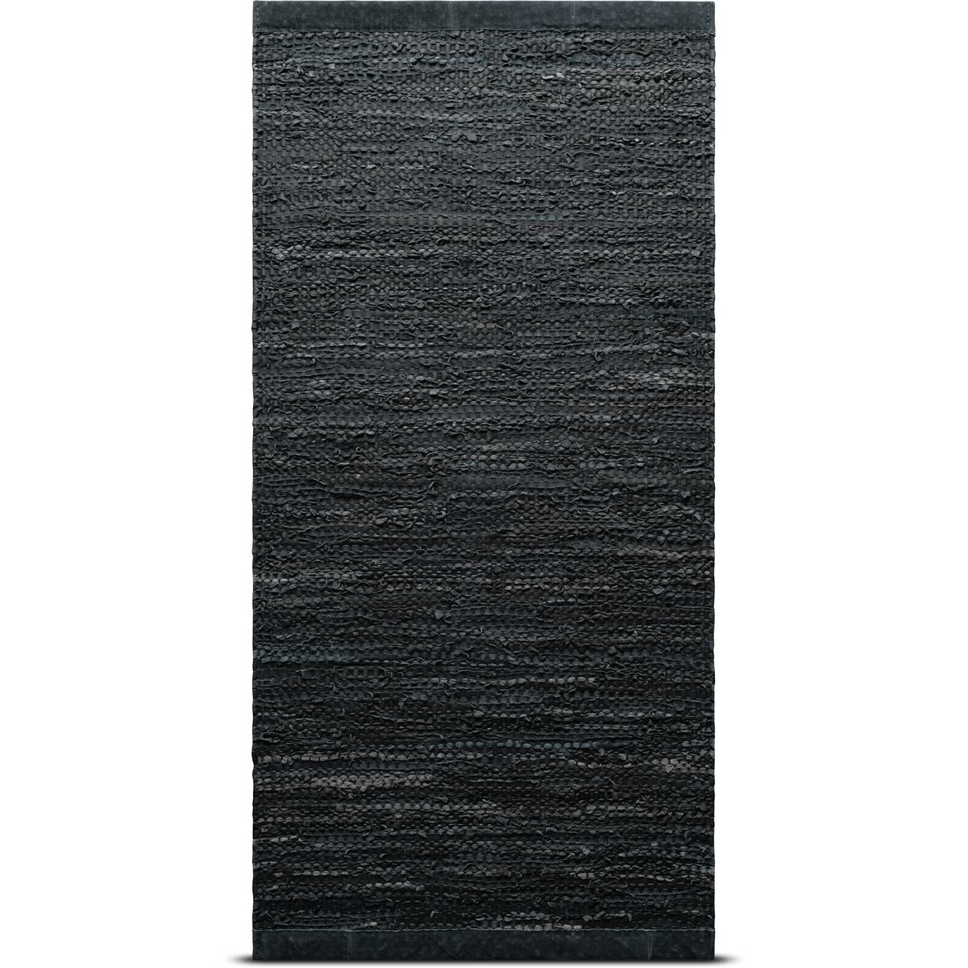 Leather Matta 75x300 cm, Mörkgrå