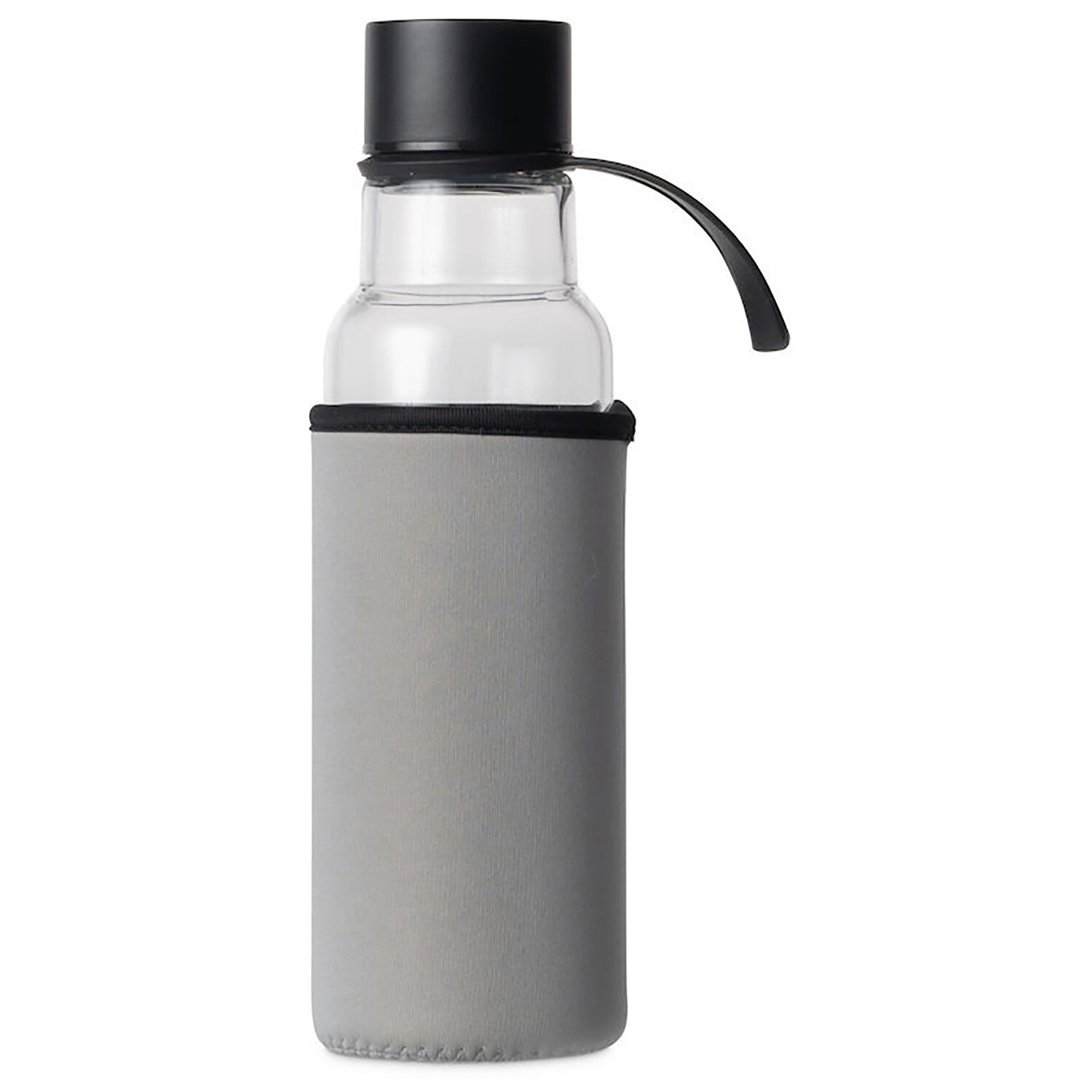 Sagaform Vattenflaska 60 Cl - Dricksflaskor Glas Svart