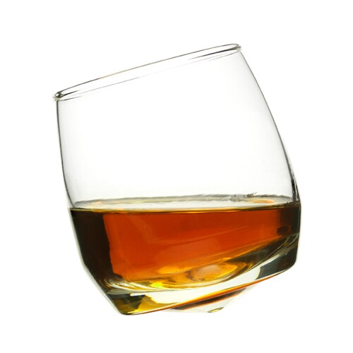 Sagaform Whiskey Rundad Botten 6-pack - Whiskeyglas & Cognacglas Glas Klar