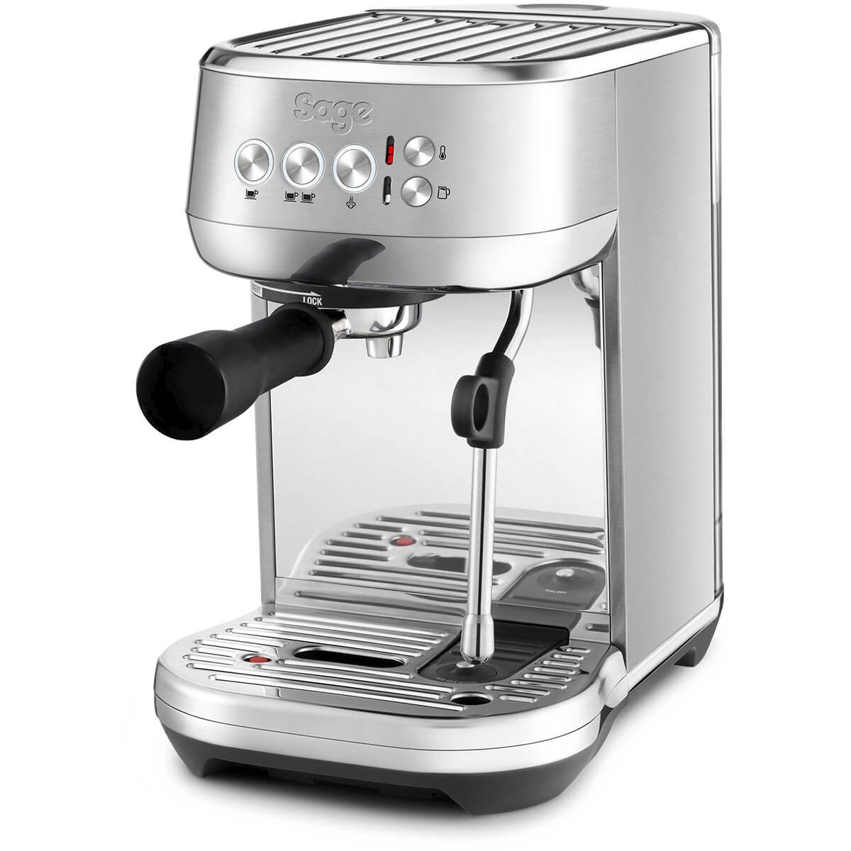 Sage Bambino Espressomaskin - Espressomaskiner & Tillbehör Rostfritt Stål