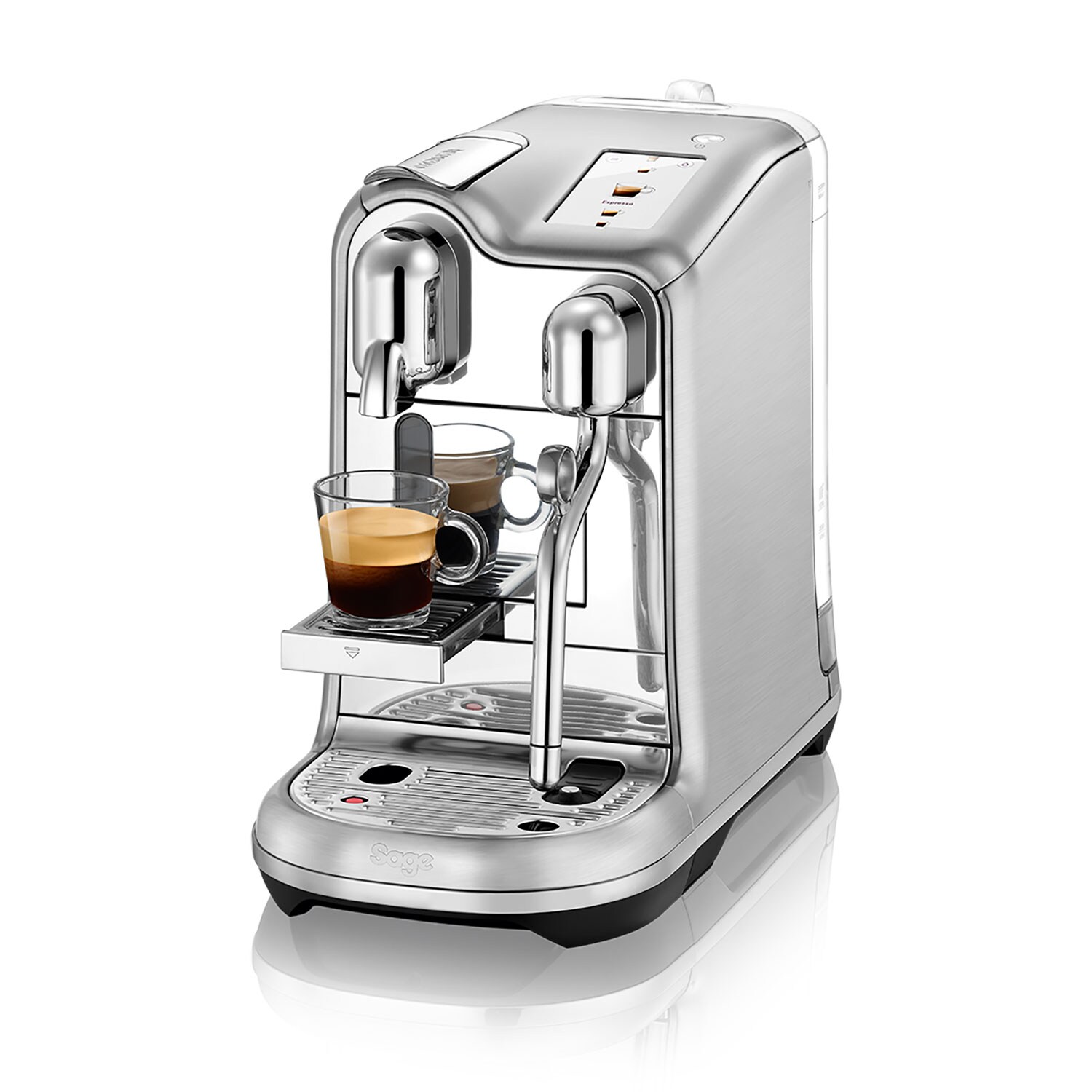 Sage Creatista Pro Kaffemaskin - Kaffepressar Rostfritt Stål Silver