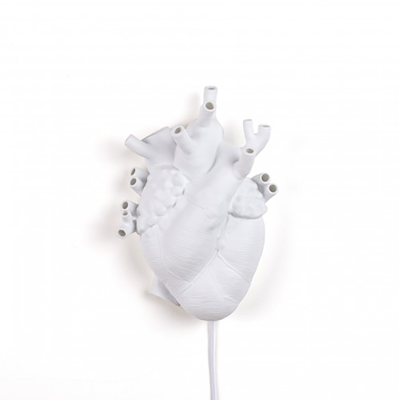 Heart Vägglampa, Porslin
