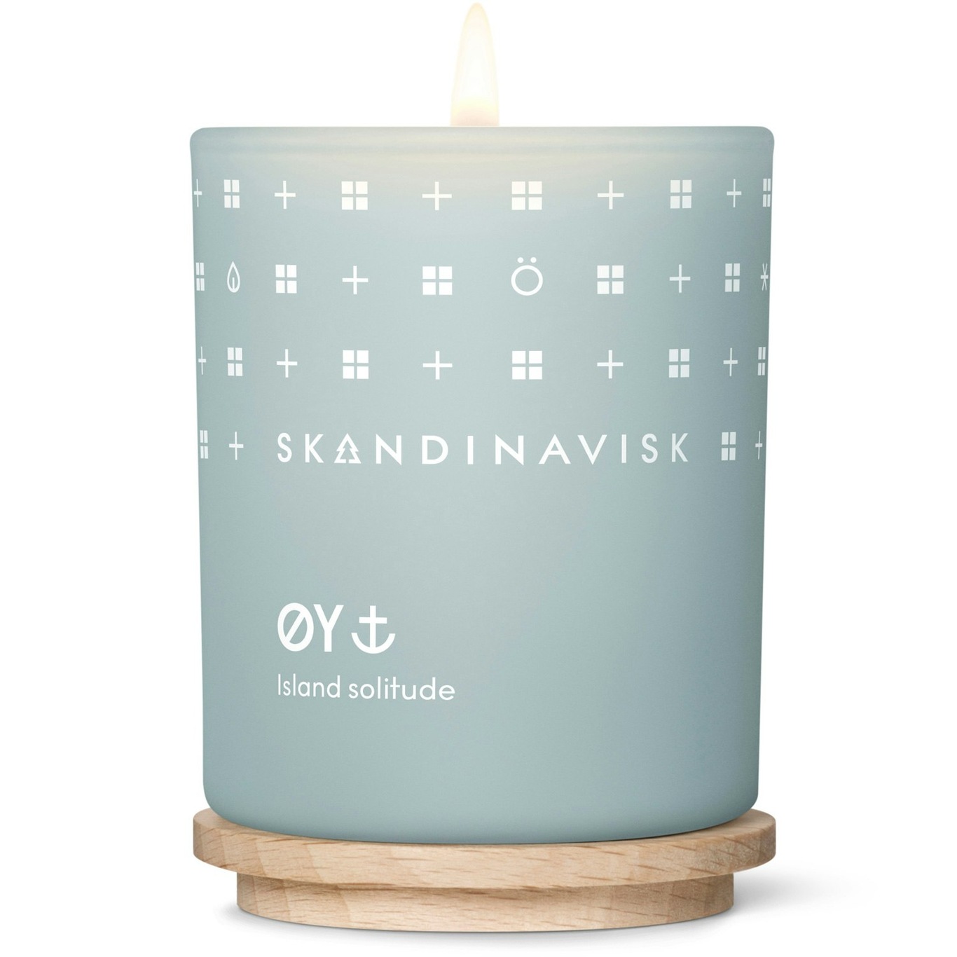 ØY Scented Candle with Lid Doftljus Ljusblå S