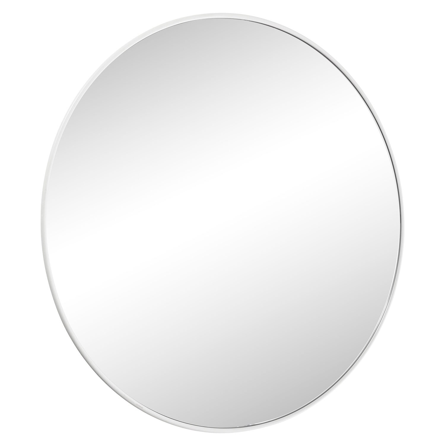 Smd Design Haga Basic Spegel 80 Cm - Väggspeglar Metall Vit