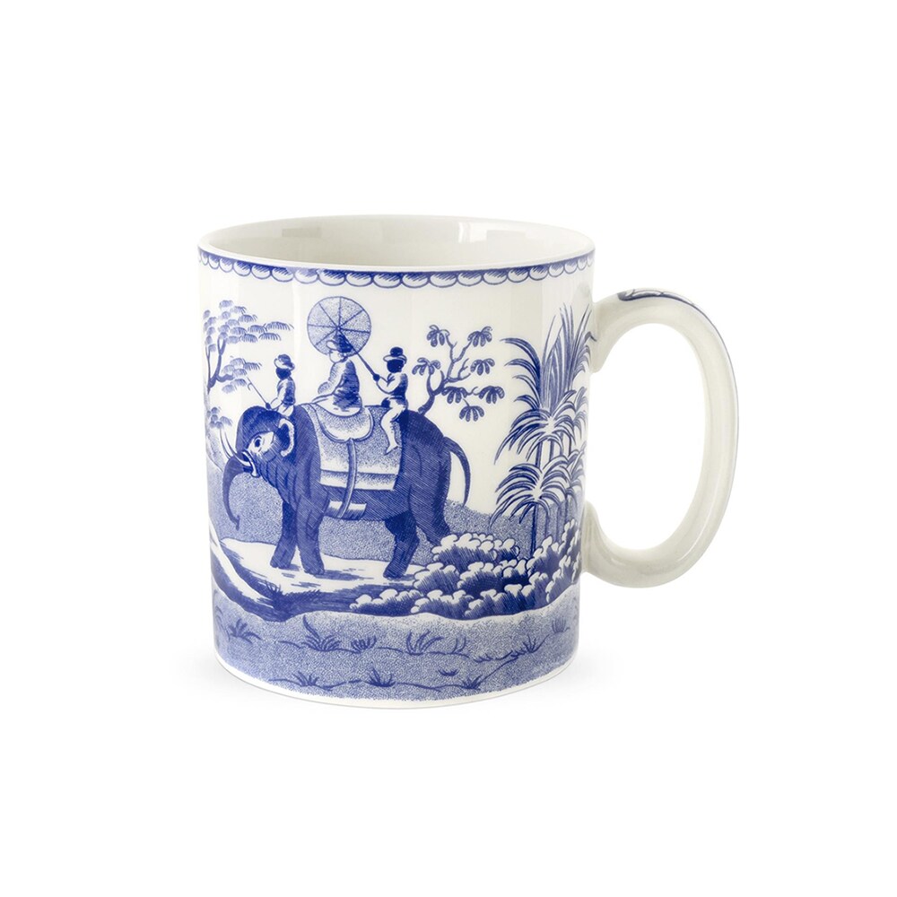 Spode Blue Room Mugg, Archive, Indian Sporting 250 ml