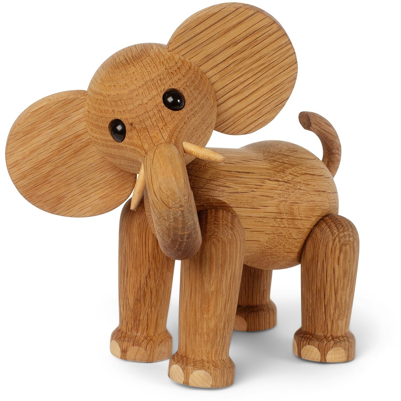 Ollie Elephant Träfigur, 15 cm