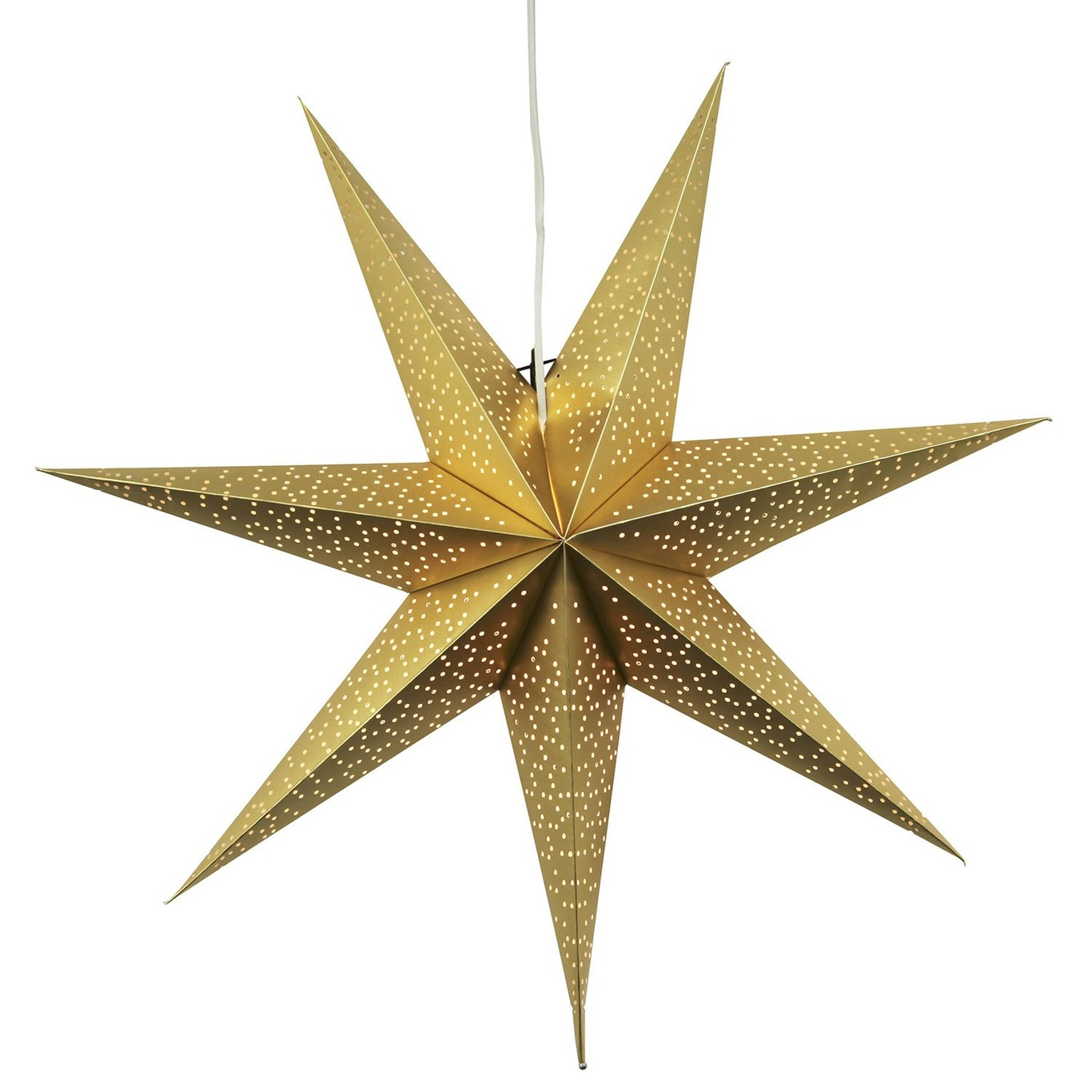 Dot Julstjärna 70cm, Guld