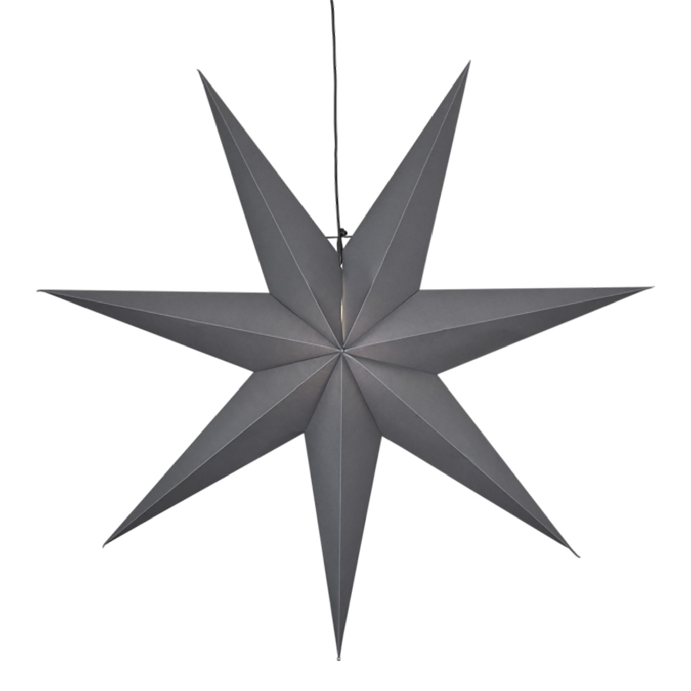 Stjärna Ozen 100 cm, Grå