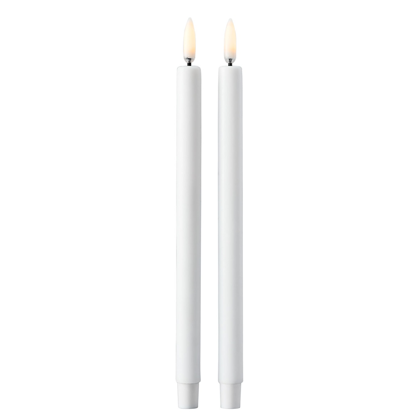 Taper Candles By Uyuni Led-Ljus 2-pack, Vit