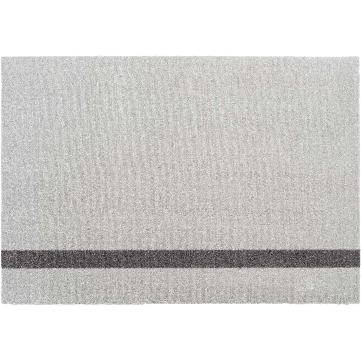 Stripes Vertikal Matta Ljusgrå / Steel Grey, 90x130 cm