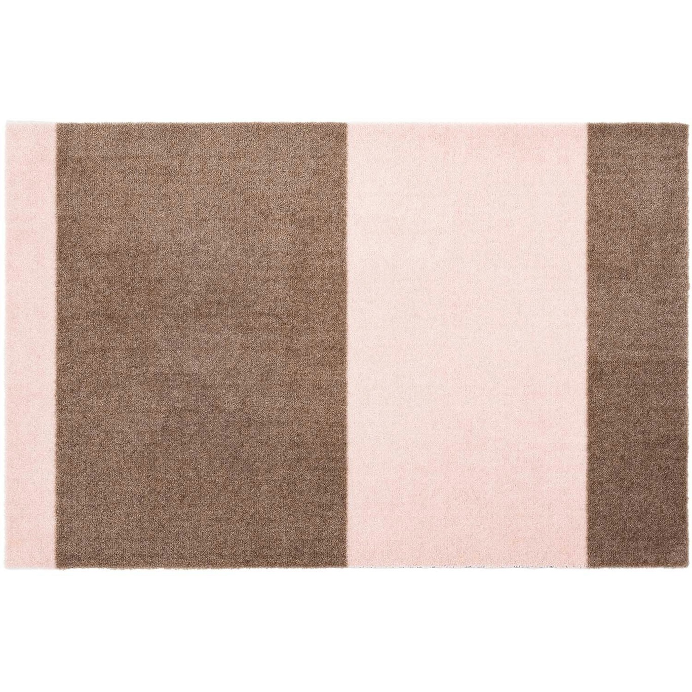 Stripes Matta Sand/Light Rose, 60x90 cm