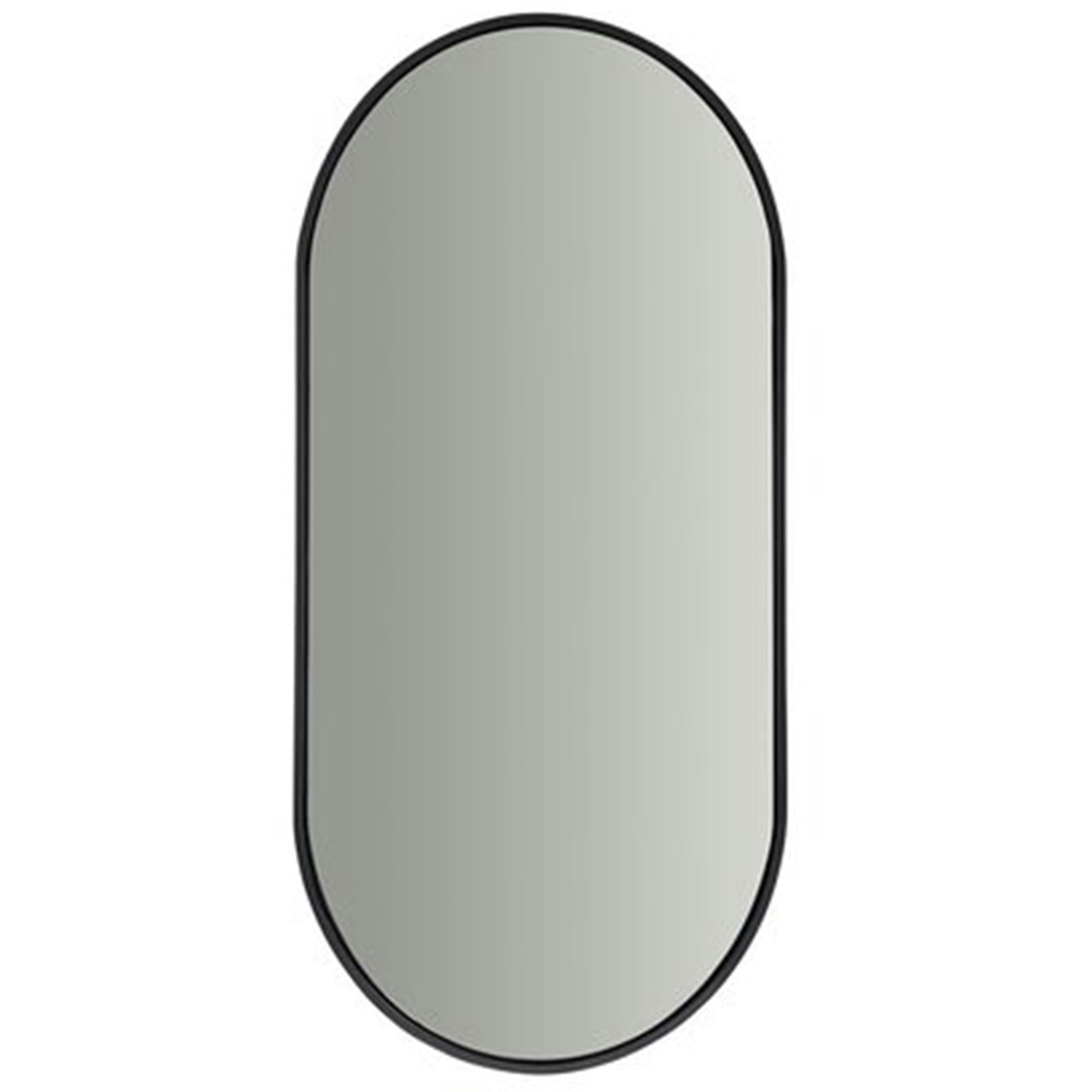 Spegel Oval 55x115 cm, Phantom