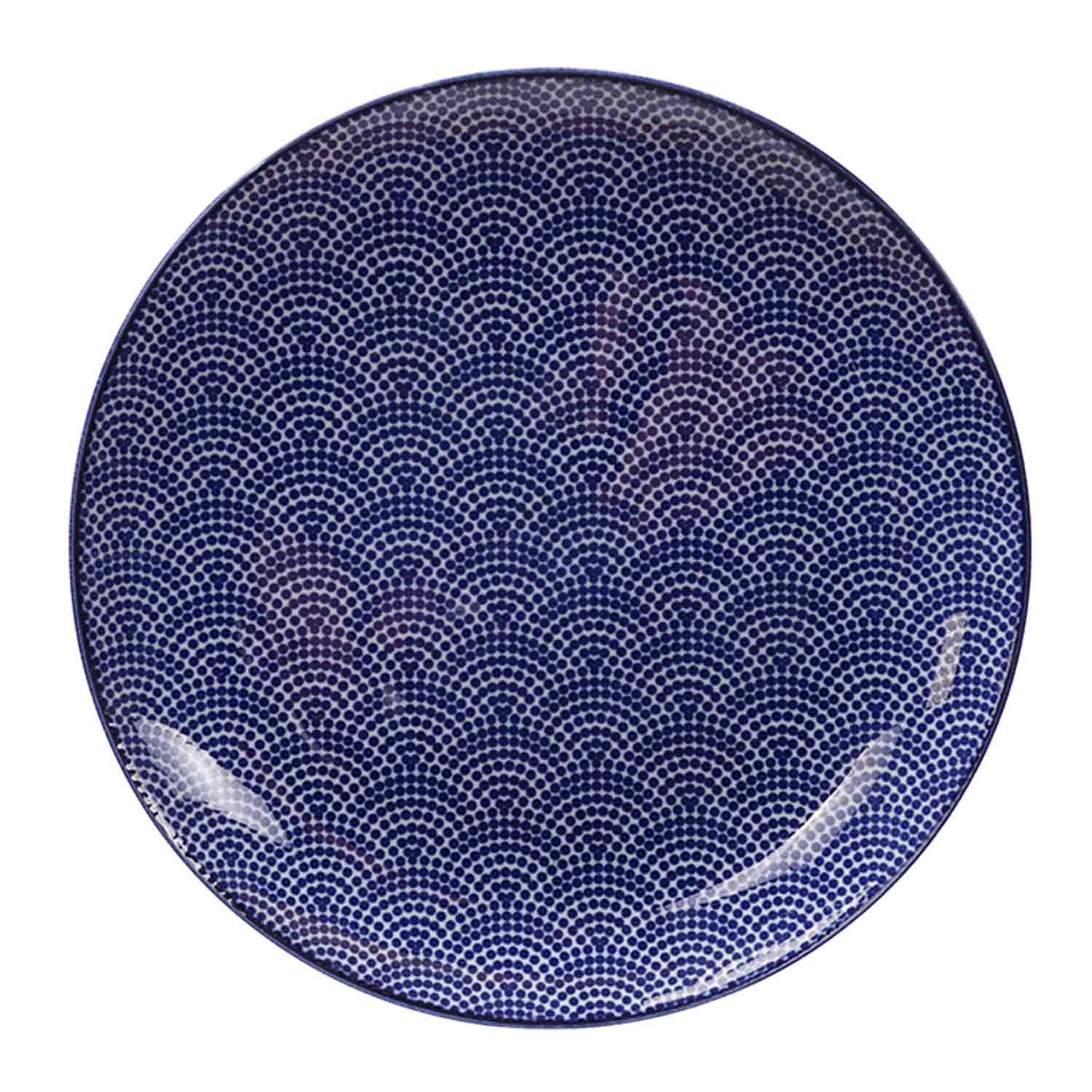 Nippon Blue Tallrik 20,6 cm, Dots