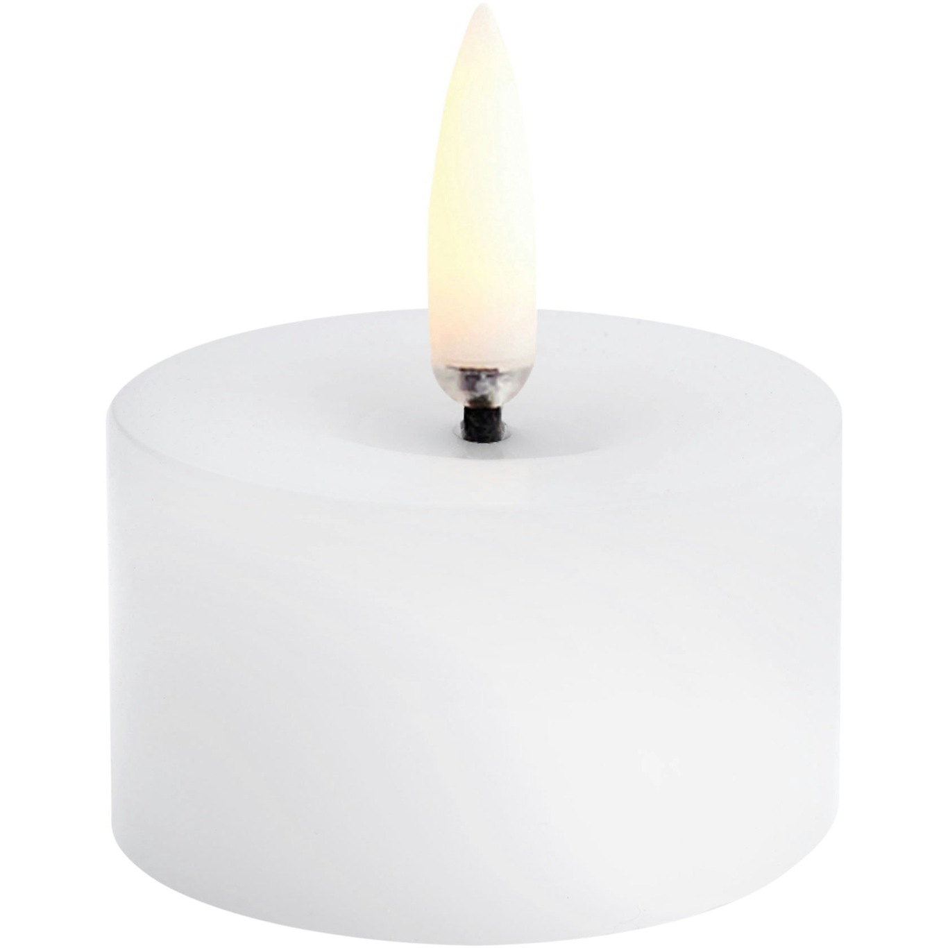 LED Blockljus Smält Nordic White, 5x2,8 cm
