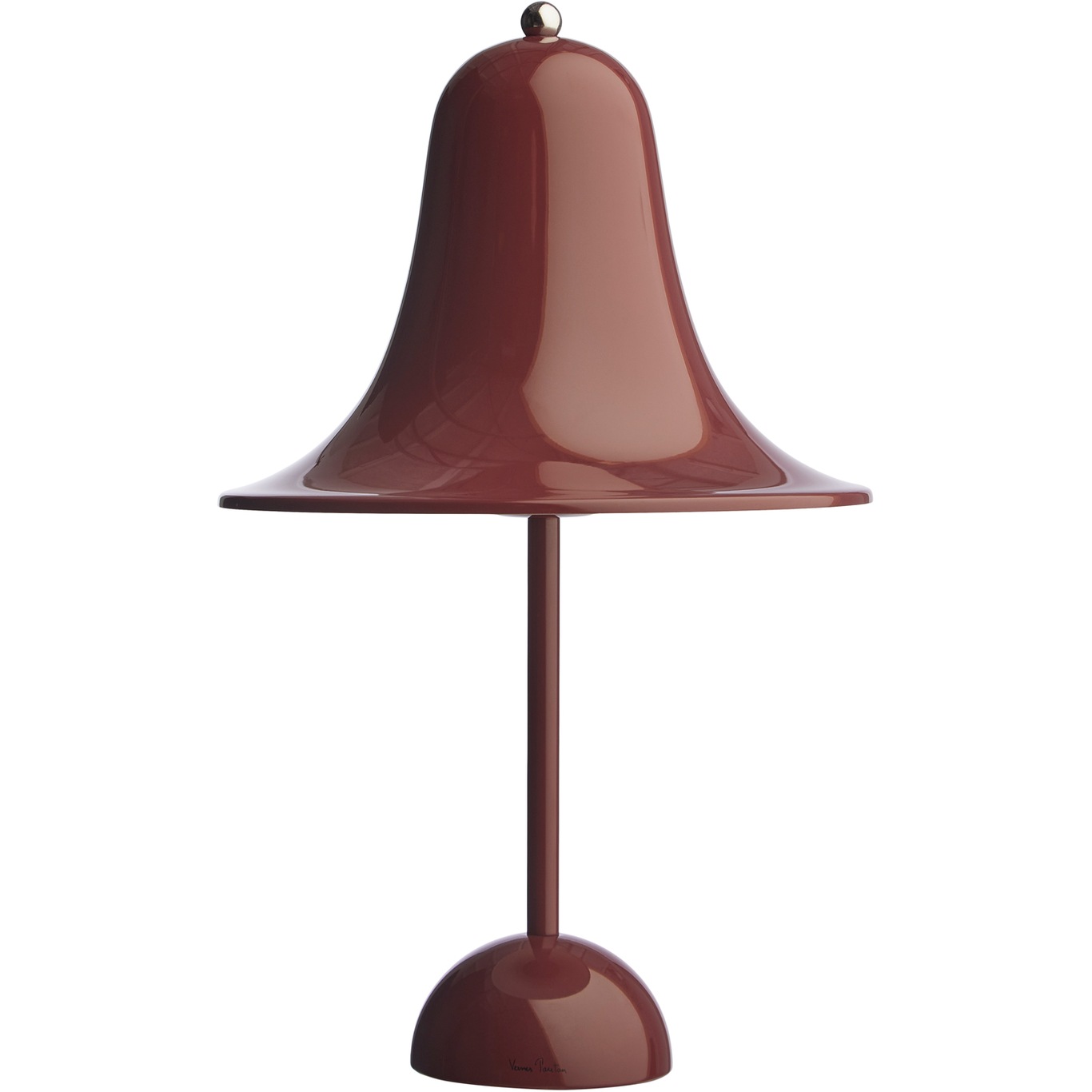 Pantop Bordslampa 23 cm, Burgundy