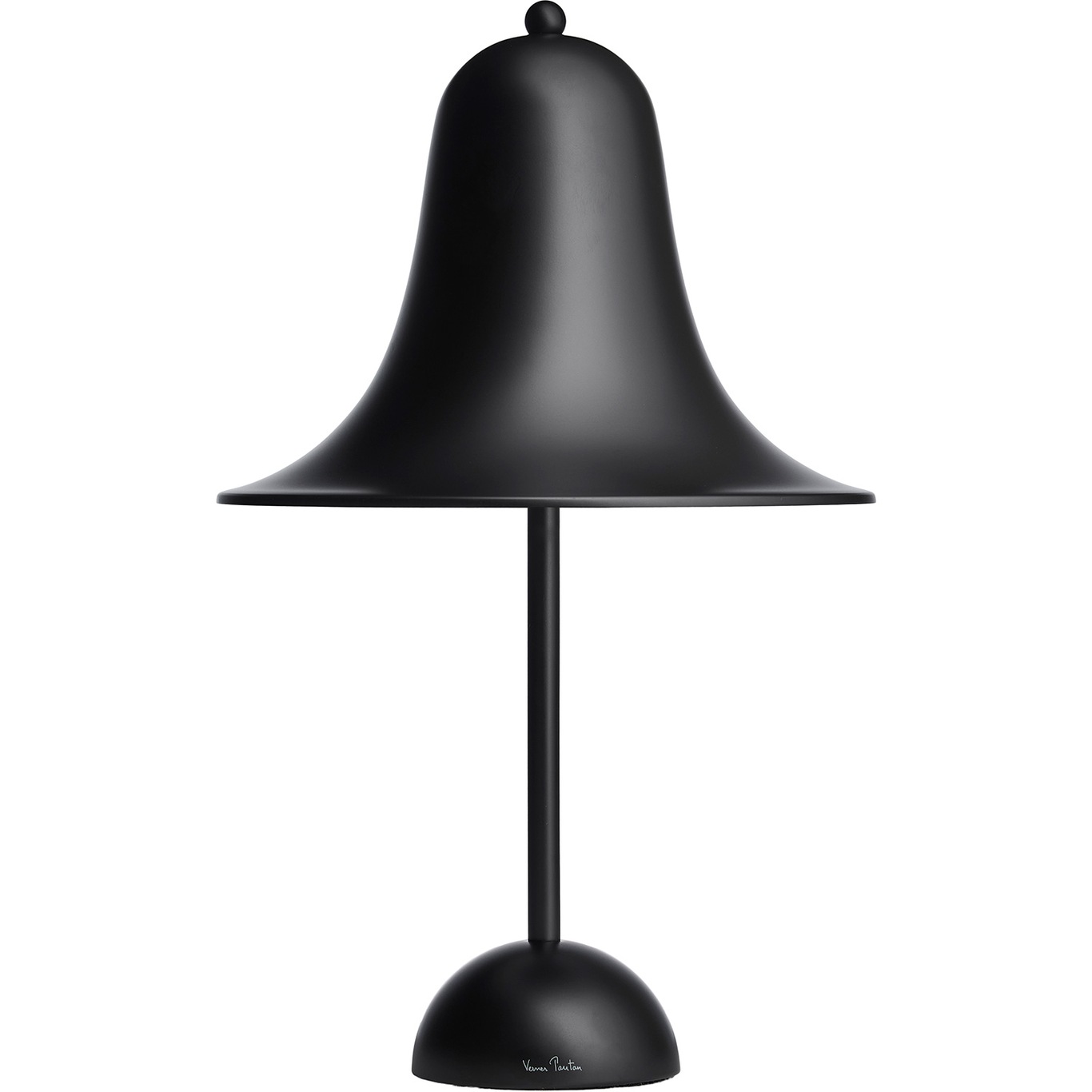 Pantop Bordslampa 23 cm, Matt Svart
