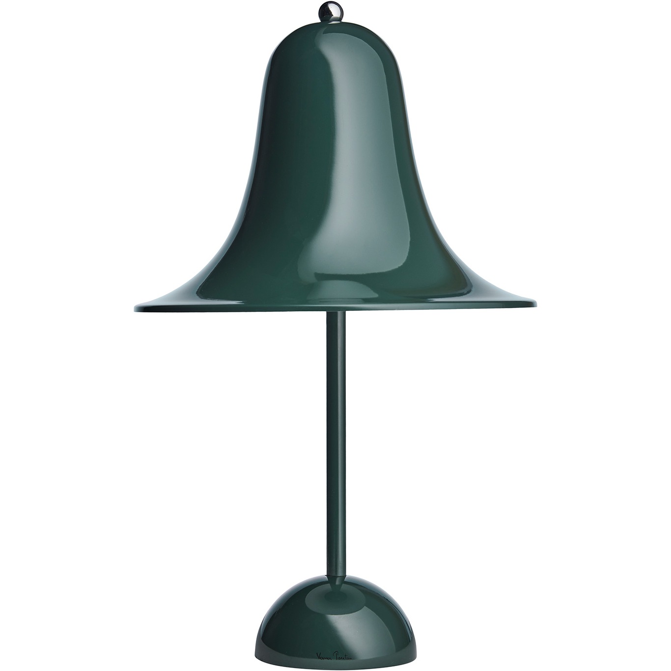 Pantop Bordslampa 23 cm, Mörkgrön