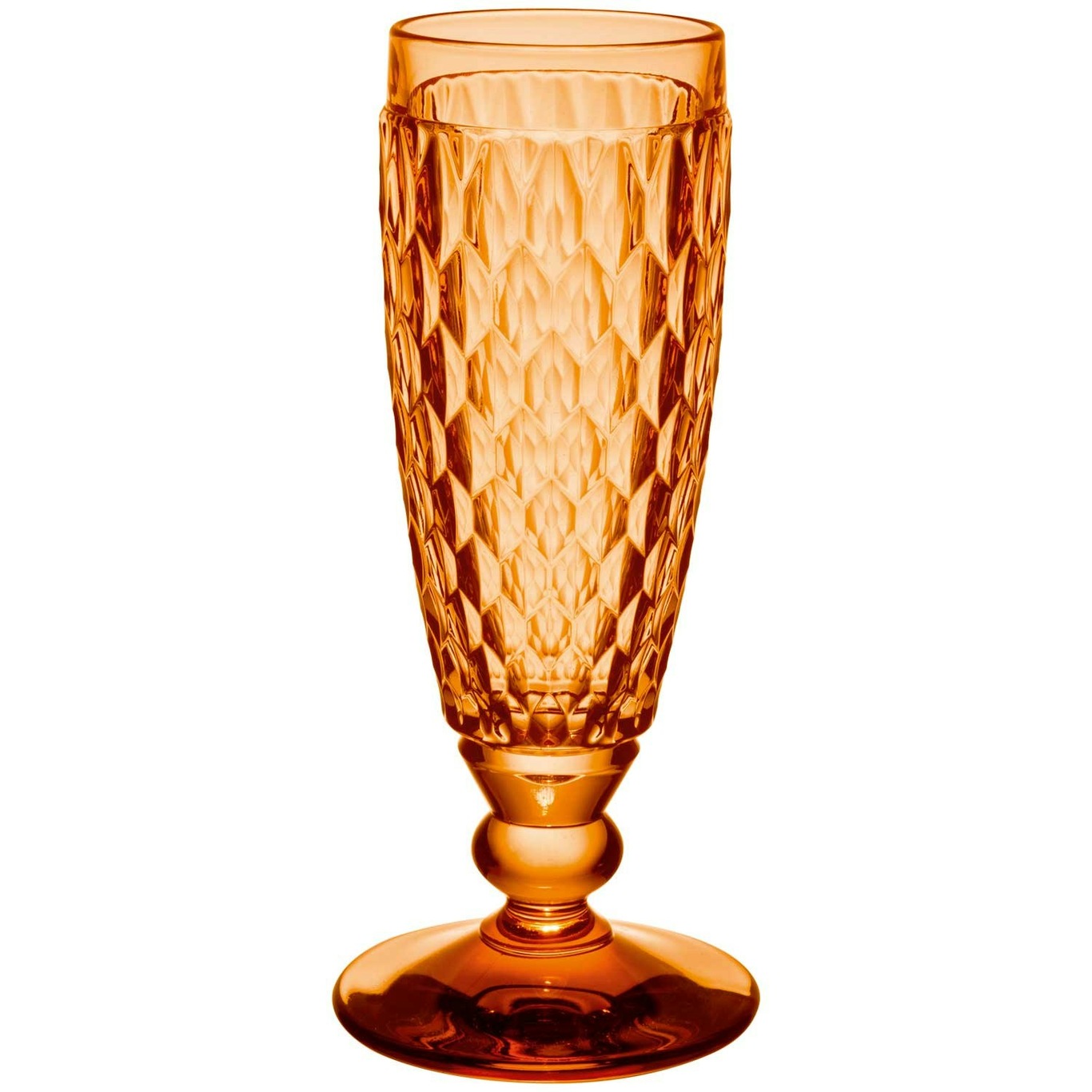 Boston Coloured Champagneglas 12 cl, Aprikos