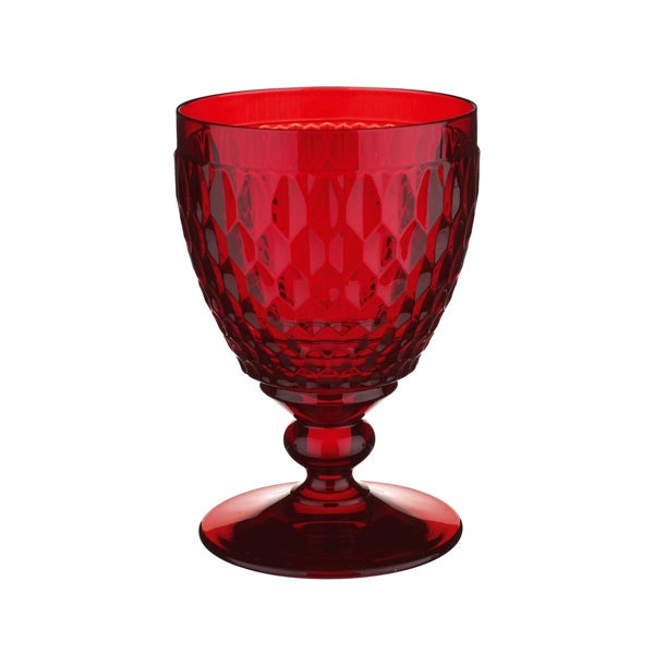 Boston Coloured Rödvinsglas 20 cl, Röd