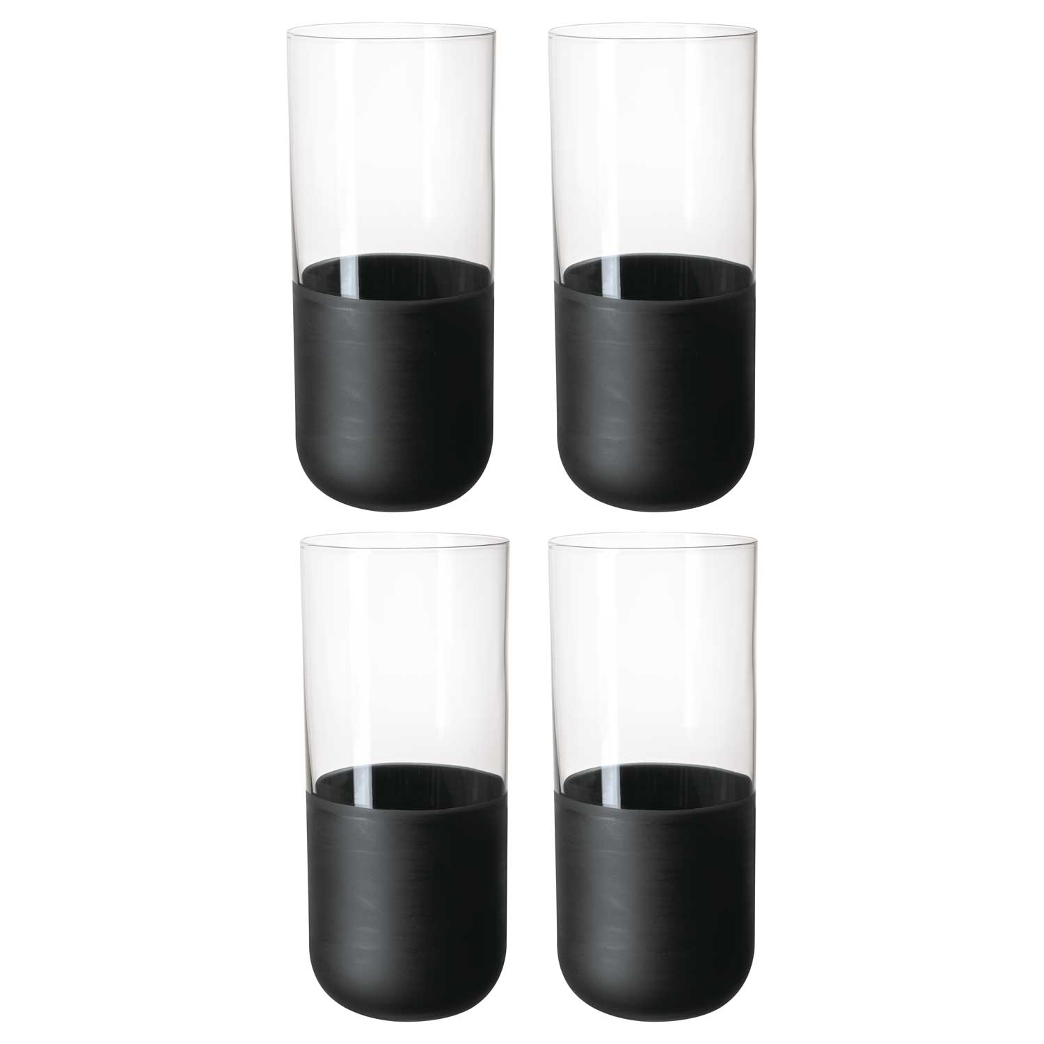 Villeroy & Boch Manufacture Rock Longdrinkglas 30 Cl 4-pack - Highballglas & Longdrinkglas Kristallglas Klar