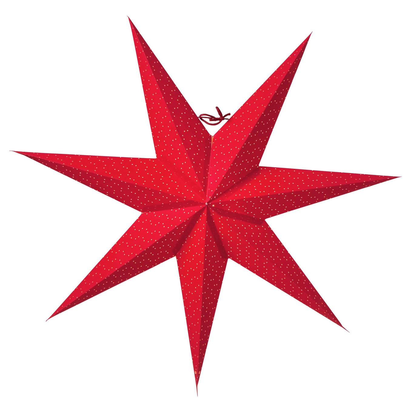 Aino Julstjärna 80 cm, Röd