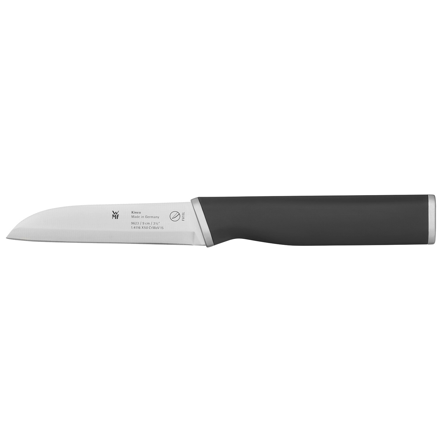 Wmf Kineo Grönsakskniv 9 Cm - Grönsaksknivar Stål Svart
